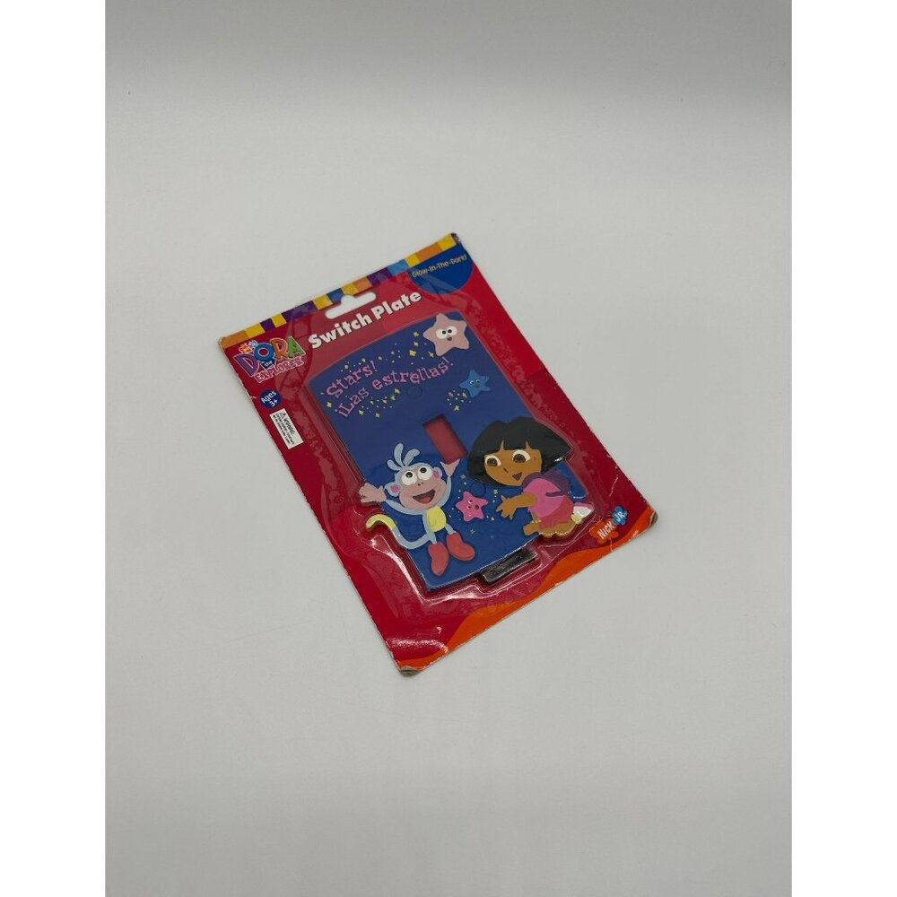 Vintage Dora the Explorer Light Switch Cover Switch Plate Glow in the Dark 2003